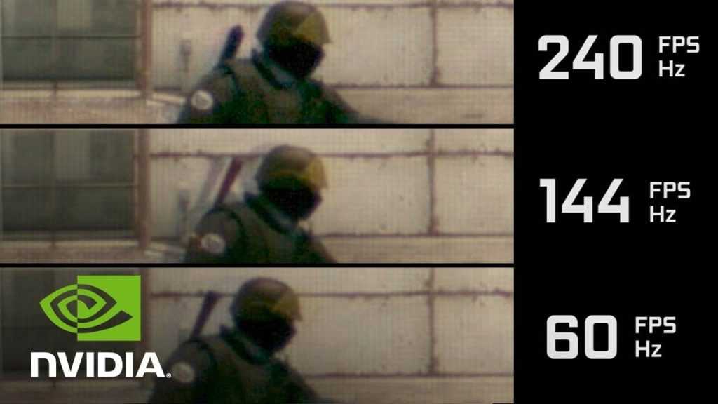 monitores gaming 60 vs 144 vs 240 hz