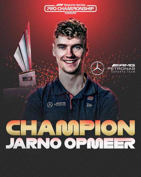 Jarno Opmeer y Mercedes son los nuevos campeones del mundo.