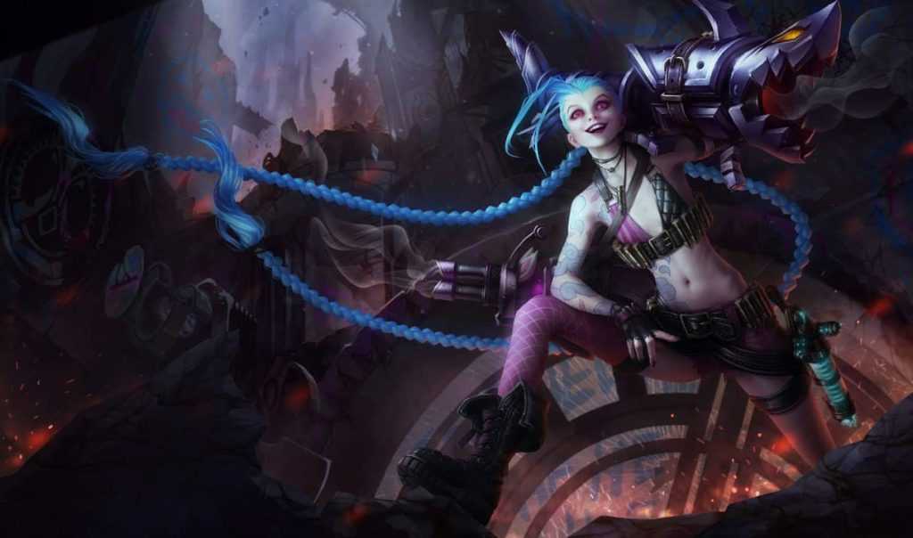 Splash Art Jinx