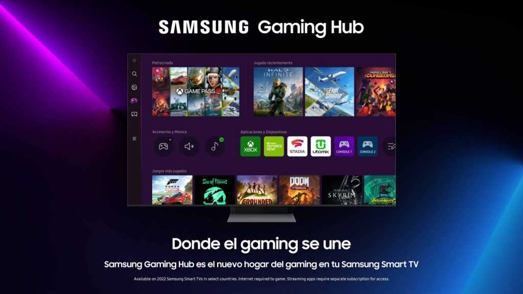 Samsung presenta Samsung Gaming Hub, el primer servicio de videojuegos en streaming en TV