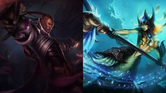 Parche 12.17 de LoL Lucian Nami