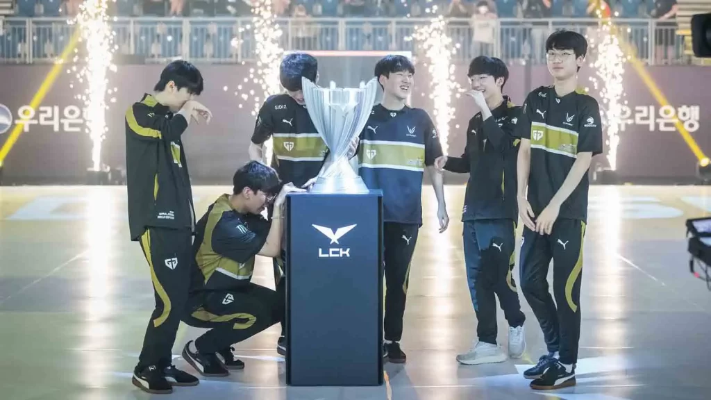 Ruler emocionado tras ser campeón de la LCK