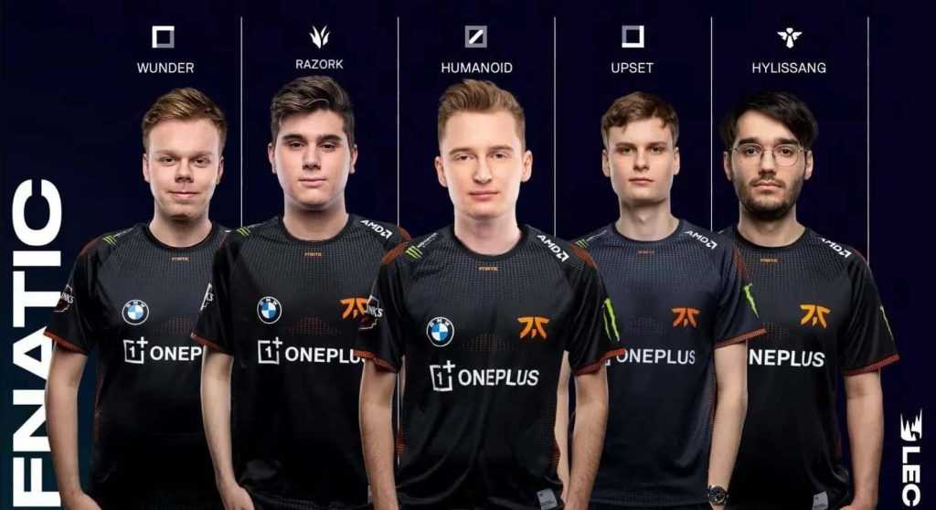 Roster de Fnatic lol