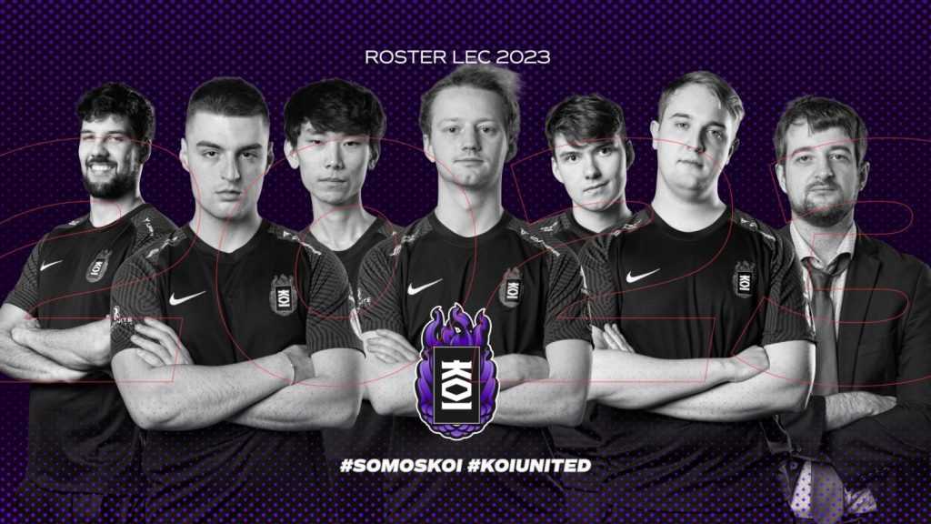 KOI roster LEC 2023