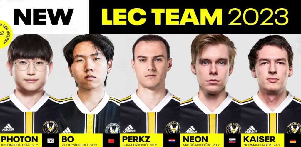 LEC 2023: Team Vitality