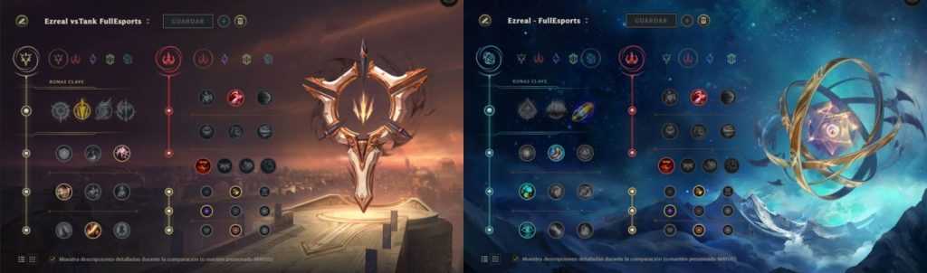 LoL: La nueva build de Ezreal que causa sensación - Runas - Full Esports 