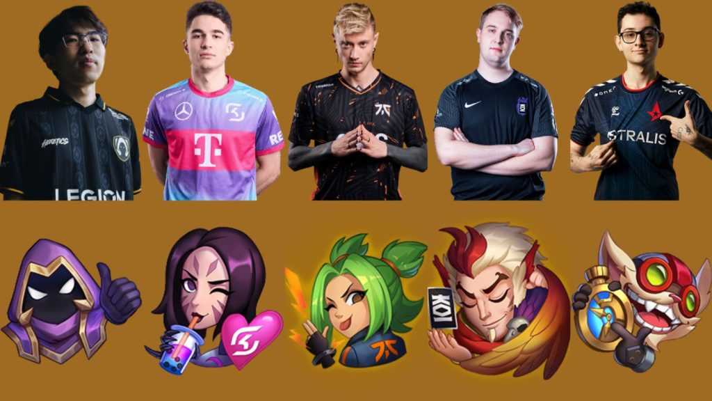 Los emotes del LoL Kickoff 2023 de la LEC / Team Dynasty / FullEsports