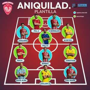 Plantilla Aniquiladores