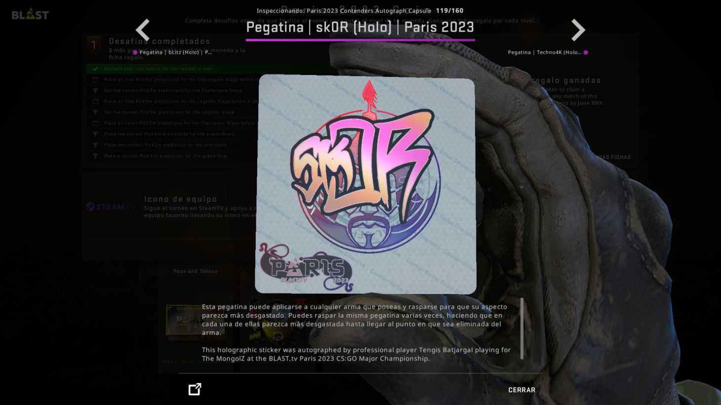 CS:GO: El jugador del Major que no tiene su sticker