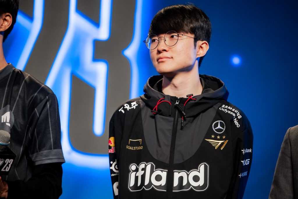 T1 Faker Worlds 2023 portada