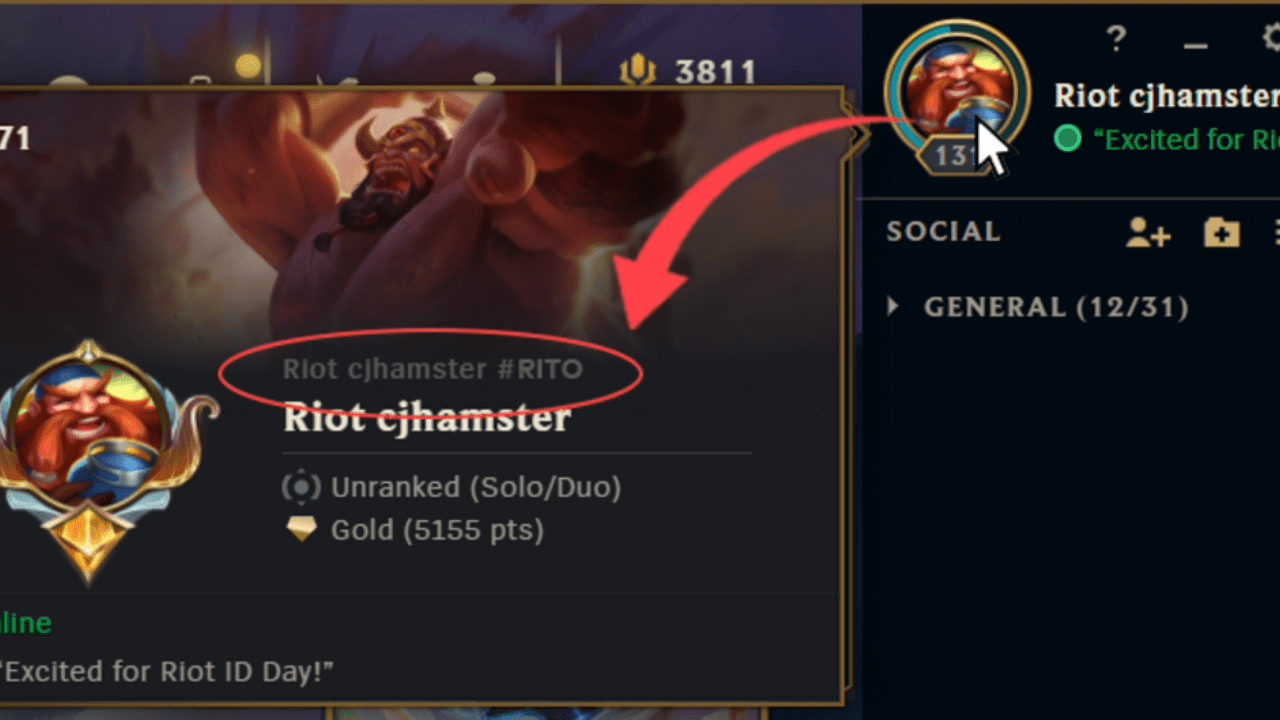 pasos cambiar riot ID 