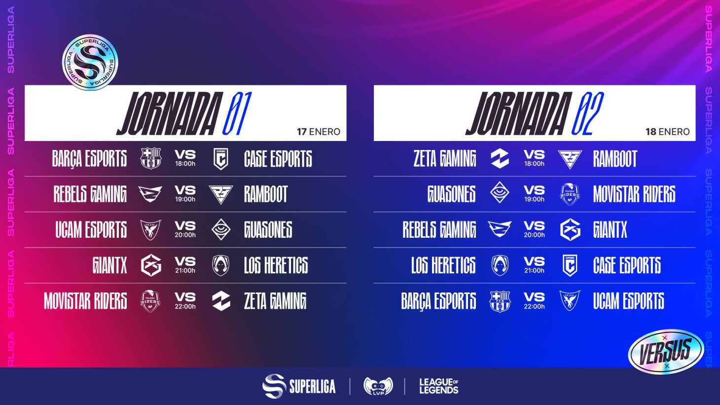 Jornada 1 y 2 de LVP Superliga 2024