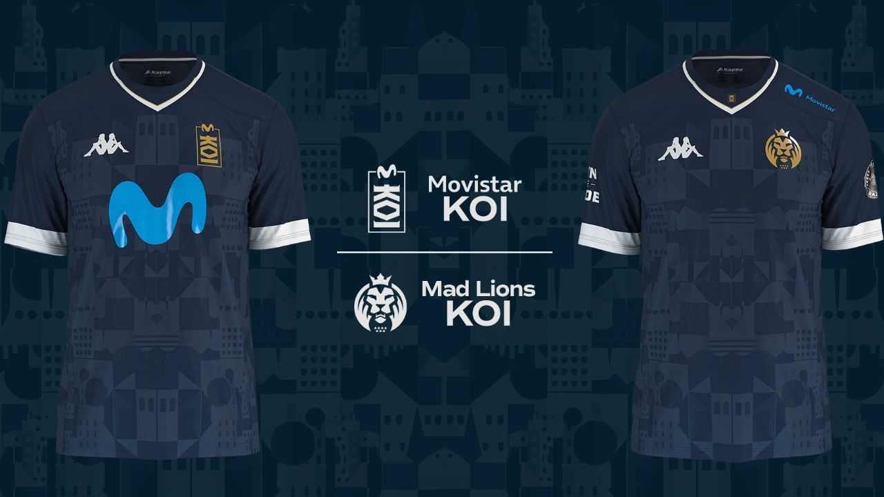 camisetas Mad Lions Movistar Riders Koi 2024 