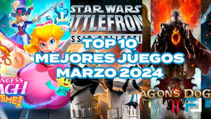 Top 10 juegos de marzo 2024