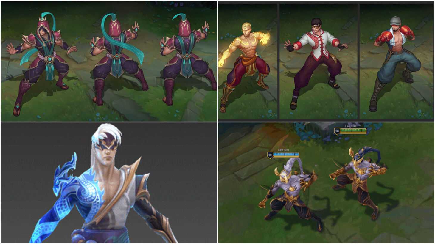 LoL Lee Sin rework skins